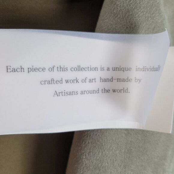 Solitaire Faux Suede Jacket Coat Stretch Green Size M NWT - Picture 15 of 16